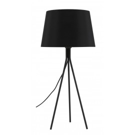 Telbix-Anna Table Lamp  40wE27 max  H610 D300  Black , Blue , White / Black Coal 